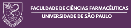 Logo da Faculdade de Ciências Farmacêuticas da USP